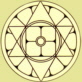 Symbol Aurobindo + Mutter gelb-grün 0,2